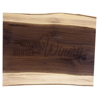 Black Walnut Cutting & Charcuterie Board – Engraved Personalized Serving Board