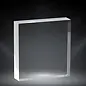 Clear Acrylic Rectangle No Bevel