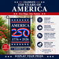 America 250 Flag – Patriotic Commemorative Flag for America’s Semiquincentennial
