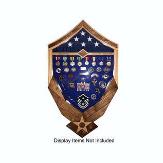 Morgan House Air Force Logo Box with Chevron Stripes