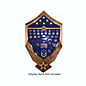 Morgan House Air Force Logo Box with Chevron Stripes