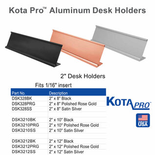 JRS Desk Nameplate Holder