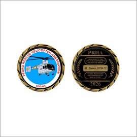 Pedro Commemorative Challenge Coin 1 3/4"