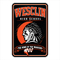 Wesclin Warriors Alumni Parking Sign – 12" x 18" Printed Aluminum Sign (Single-Sided)