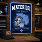 Mater Dei Knights Alumni Parking Sign – 12" x 18" Printed Aluminum Sign (Single-Sided)
