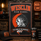 Wesclin Warriors Alumni Parking Sign – 12" x 18" Printed Aluminum Sign (Single-Sided)