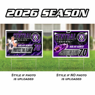 School Activity Yard Sign - Breese Central