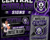 Breese Central Signs & Wall Décor