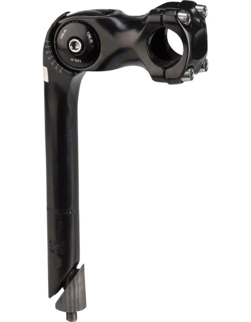 Kalloy STEM 22.2 QUILL ADJ 25.4 CLAMP BLK