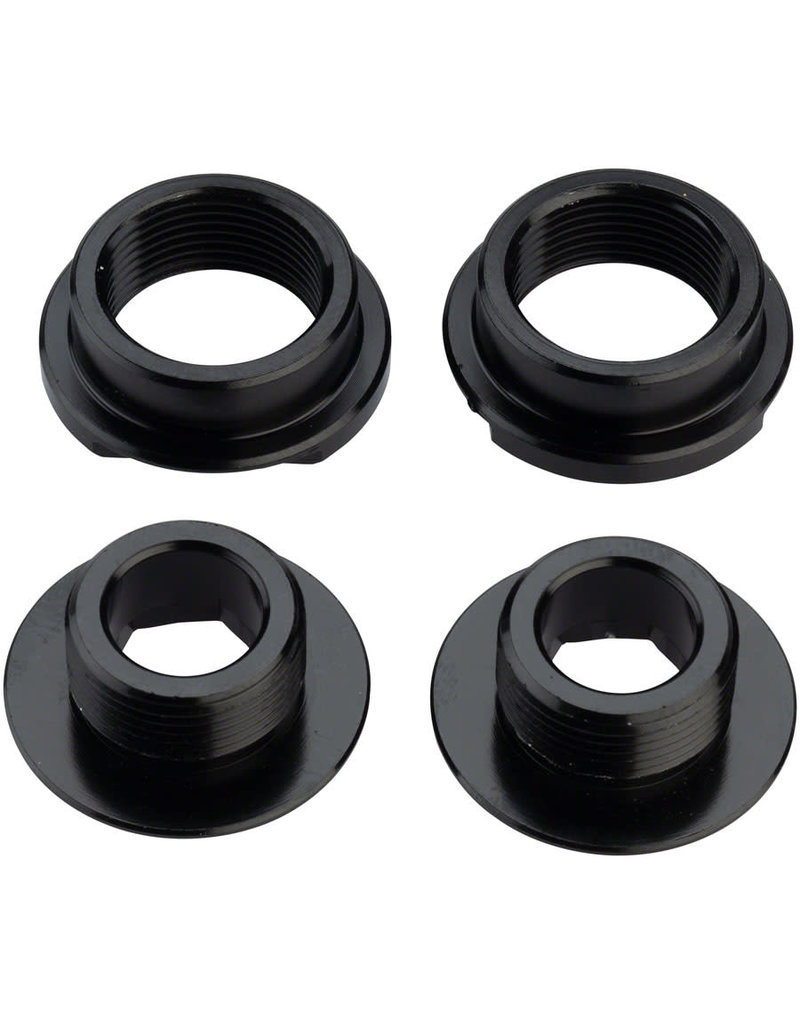 FORK ADAPTOR 10MM AXLE TO 20MM BLK