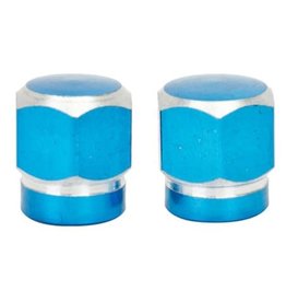 TRICKTOPZ VALVE CAPS SV TRICKTOPZ HEX 2-TONE BU 1pr/P