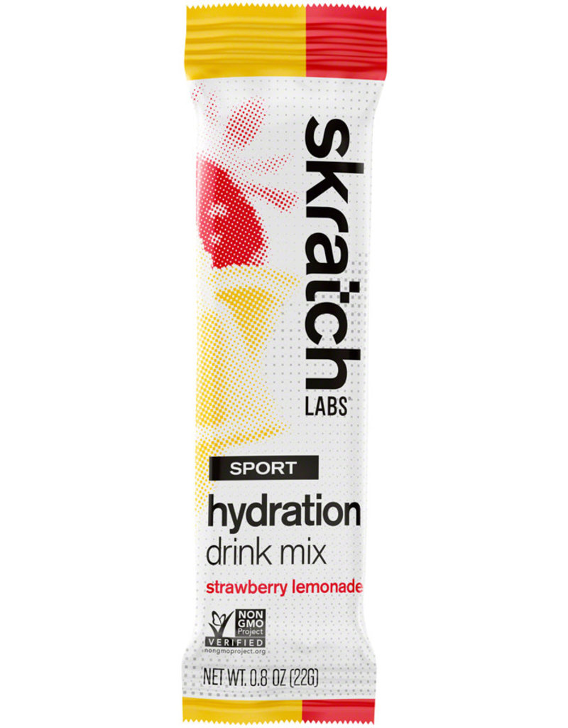 Skratch Labs SKRATCH HYD SINGLE STRAW LEMONADE