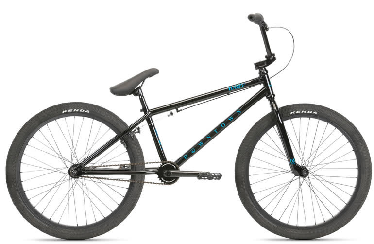 black 24 inch bike