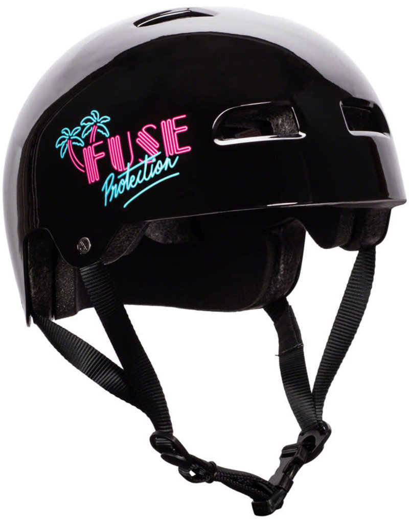 FUSE HELMET FUSE ALPHA M/L GLOSS MIAMI BLACK