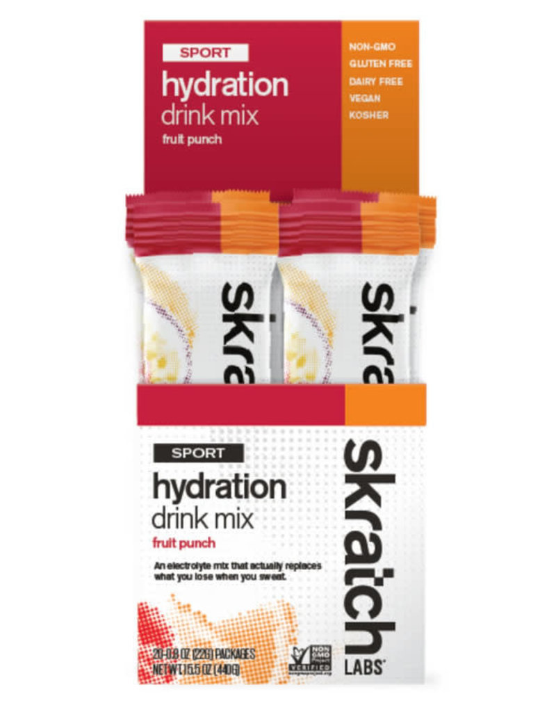 SKRATCH HYDRATION MIX FRUIT PUNCH SINGLE - Solon Bicycle - The Friendly  Bike Shop!