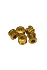 Insight CHAINRING BOLT SET/5 BMX INSIGHT ALUM GOLD 8.5