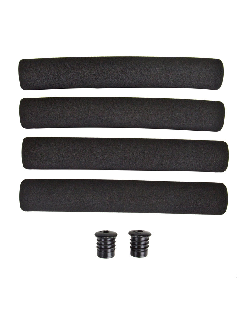 Sunlite GRIP FOAM SUNLT 10sp BLK 4pc SET