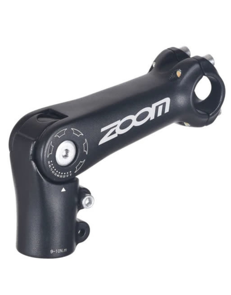 STEM TL ADJ 31.8 90MM BLK RISER