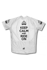 JERSEY MEN XXL KEEP CALM AND RIDE WHITE