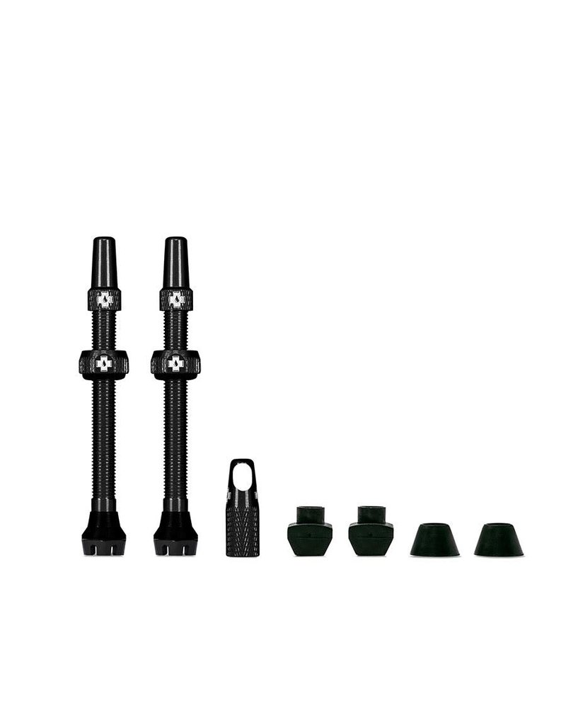 Muc-Off TUBELESS VALVES MUC-OFF V2 60MM BLK PAIR