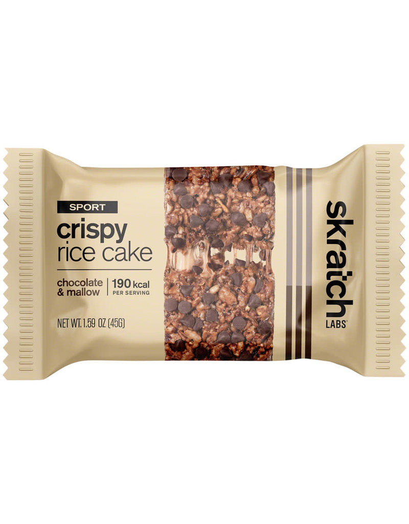 Skratch Labs SKRATCH CRISPY RICE CAKE BAR CHOCOLATE & MALLOW