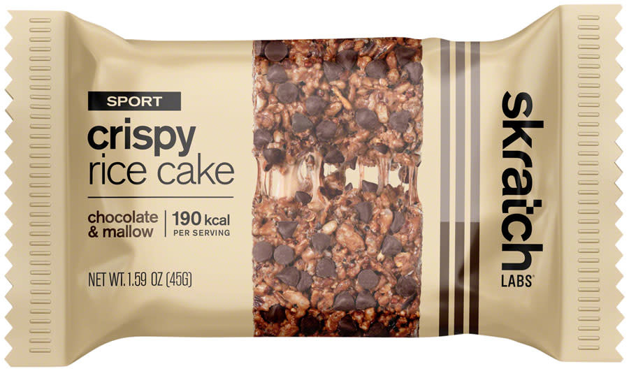 SKRATCH CRISPY RICE CAKE BAR CHOCOLATE & MALLOW Solon Bicycle The