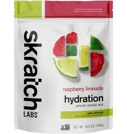 Skratch Labs SKRATCH HYD 20SVG RASPBERRY LIMEADE W/CAFFEINE