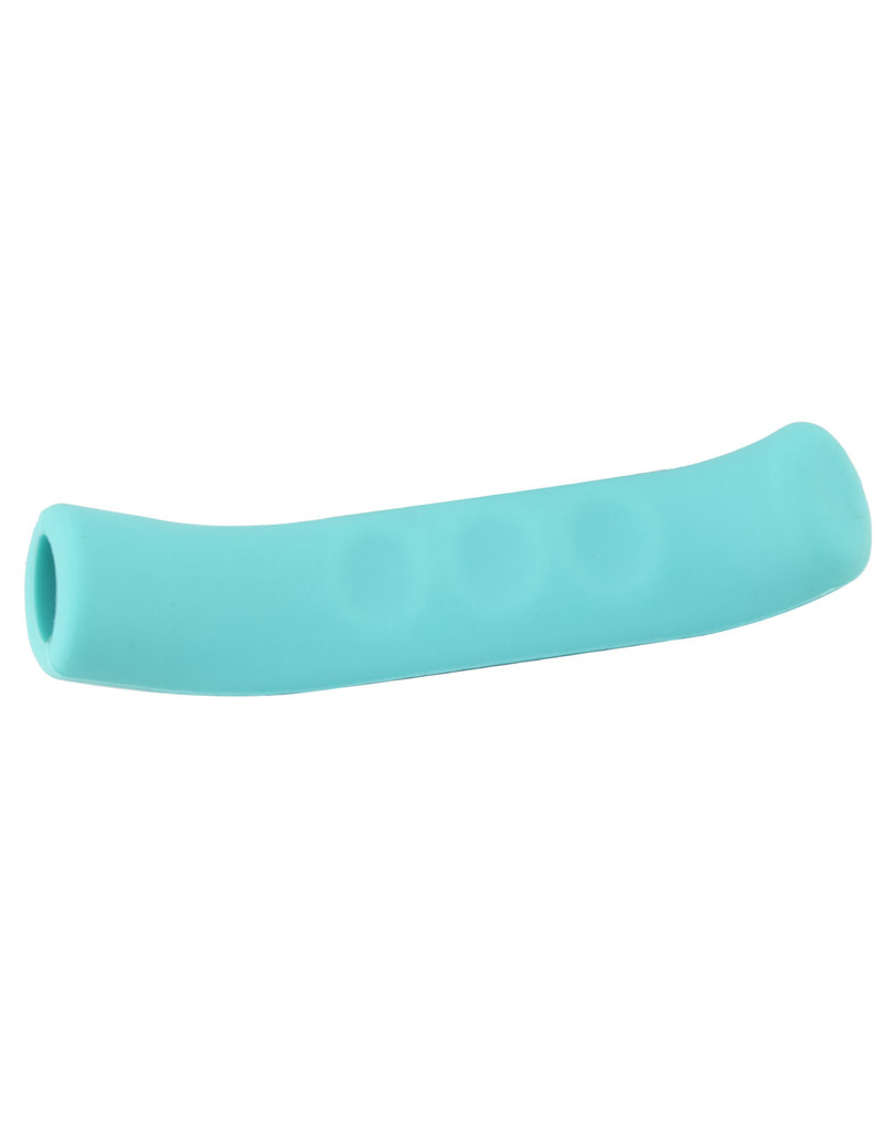 MILES WIDE BRAKE LEVER GRIP STICKY FINGERS 2.0 TURQUOISE EACH