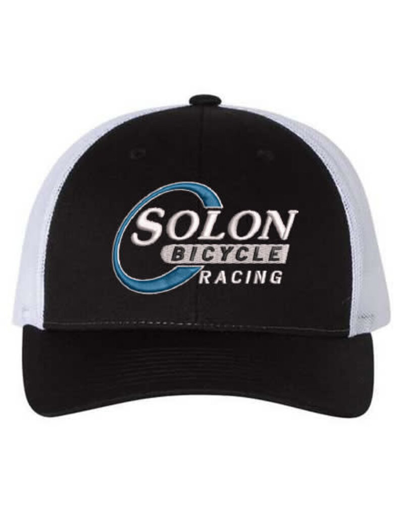 Solon Bicycle HAT / CAP SOLON BICYCLE RACING TRUCKER BLACK/WHITE