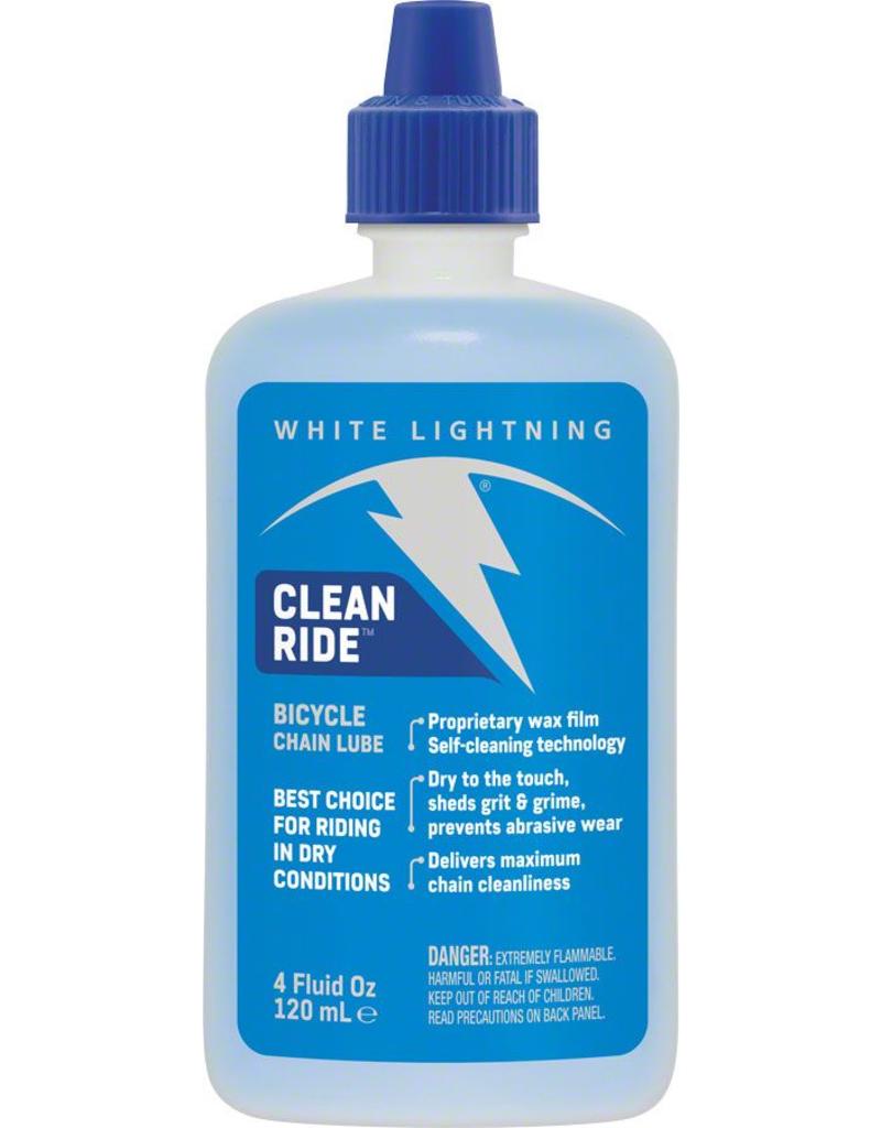 white lightning lube bike