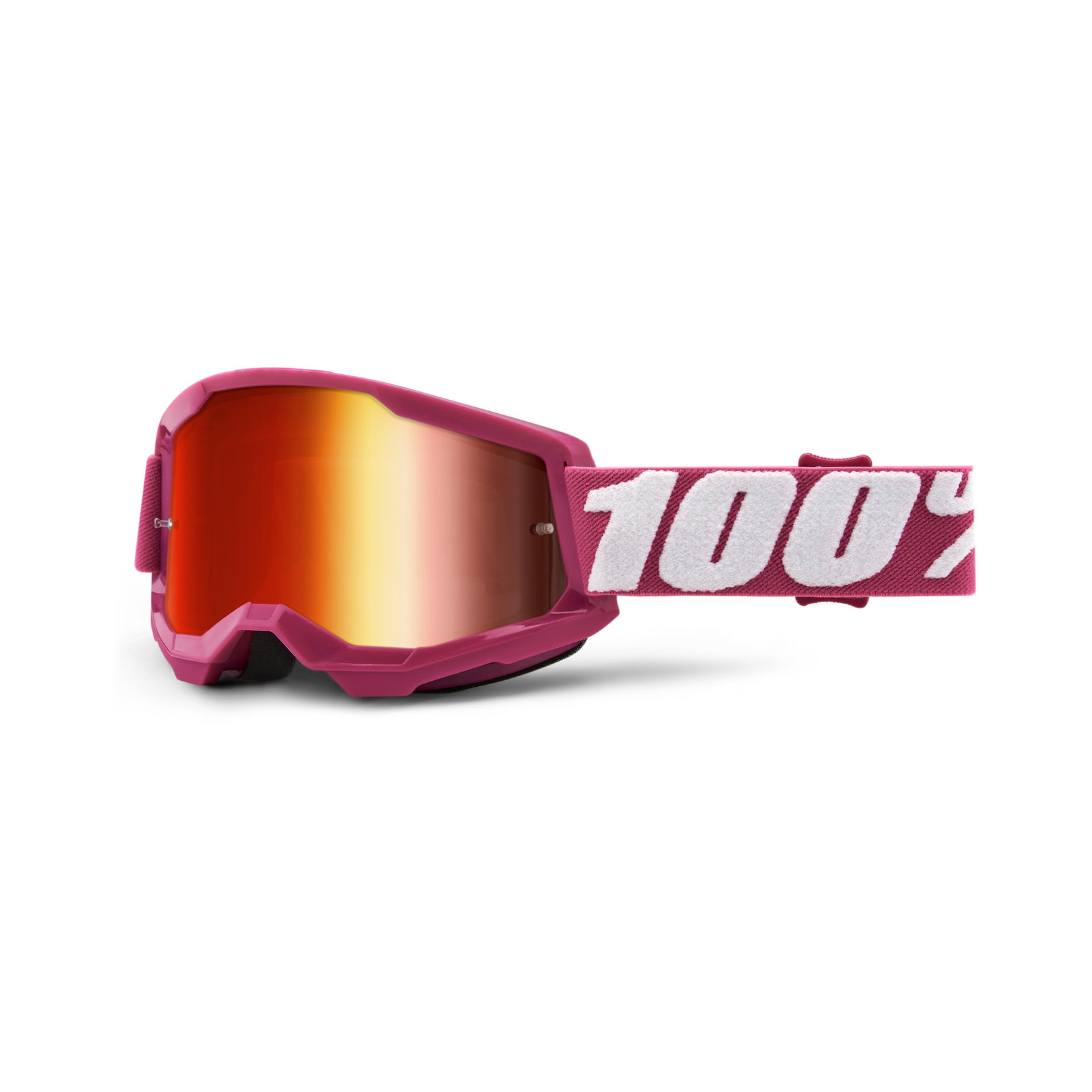 100% STRATA 2 Goggle Fletcher - Mirror Red