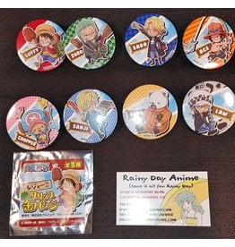 One Piece Leisure!! Clip Can Badge Set
