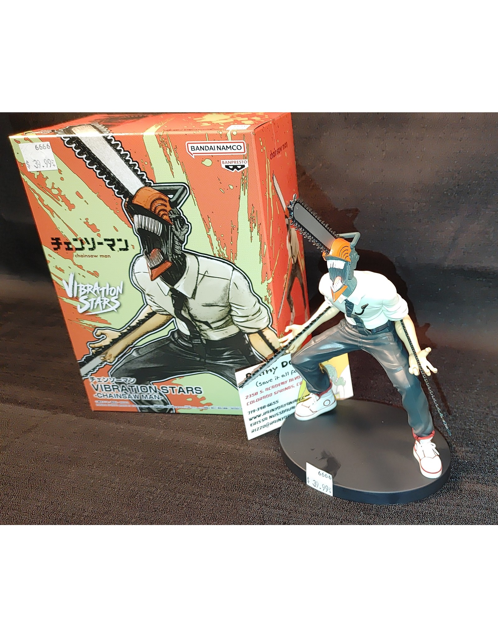 Chainsaw Man Vibration Stars Figure