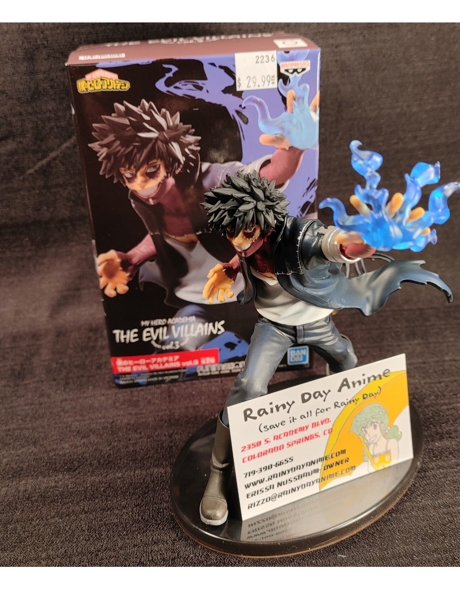 My Hero Academia Dabi Evil Vol. 3 Figure
