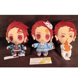 Demon Slayer Tanjiro Trio FuRyu Plush Set