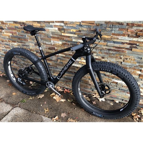 Size Med Carbon Fat with carbon HED 27.5 Wheels & SRAM AXS Size Med Carbon Fat with carbon HED 27.5 Wheels & SRAM AXS
