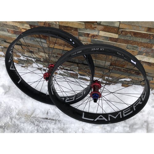 LaMere Cycles Wheelset Fat 26" Single Wall w/ Red Tune Hubs LaMere Cycles Wheelset Fat 26" Single Wall w/ Red Tune Hubs