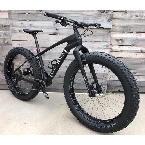 LaMere Cycles 17.5" Med Carbon V2 Fat with alloy HED 27.5 Wheels LaMere Cycles 17.5" Med Carbon V2 Fat with alloy HED 27.5 Wheels