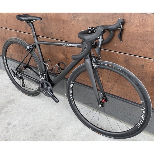 LaMere Cycles LaMere Cycles 50cm Carbon Road Bike, carbon wheels and rim brakes,  Ultegra/105 grouppo