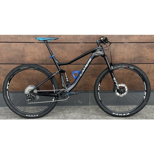LaMere Cycles Demo Blackbird, XL 21", Blue Motif, XT wheels