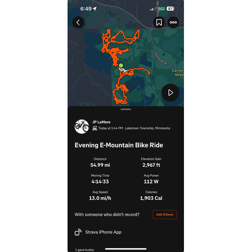 LaMere Cycles 2025 Blue Dream Diode Size  Med, Class 3 EP801 speed motor, Sram X01 AXS, ZEB Fork, VIVID Shock LaMere Cycles 2025 Blue Dream Diode Size  Med, Class 3 EP801 speed motor, Sram X01 AXS, ZEB Fork, VIVID Shock