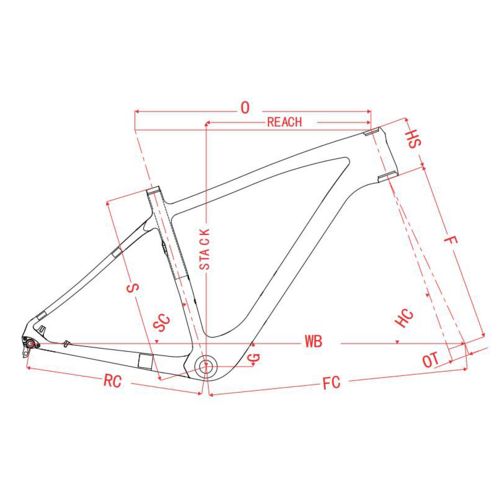 LaMere Cycles NEW!! 2026 LaMere Fat Frame, 197mm rear spacing