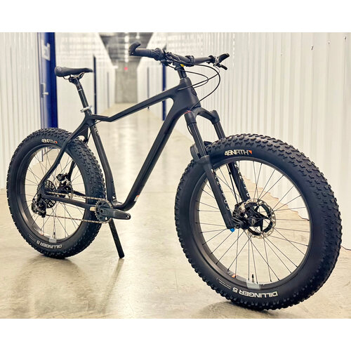 Used Salsa Mukluk, Sz XL, Carbon Whisky Wheelset, SRAM X0