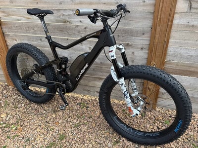 LaMere eSummit Large Blk 26" 85W Bitex Silver Linkglide 11spd Di2 Camo