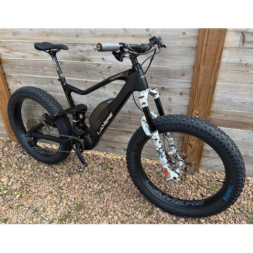 LaMere eSummit Large Blk 26" 85W Bitex Silver Linkglide 11spd Di2 Camo
