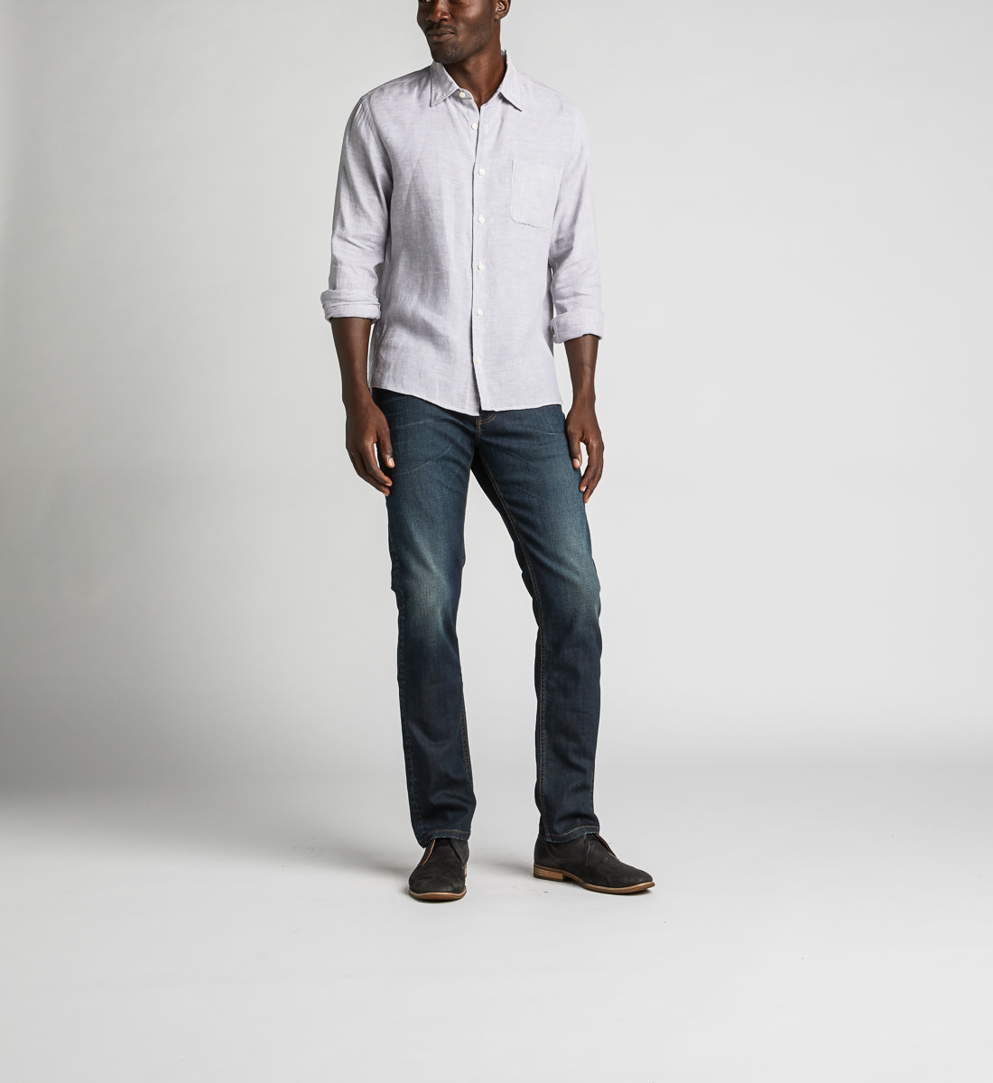 konrad silver jeans