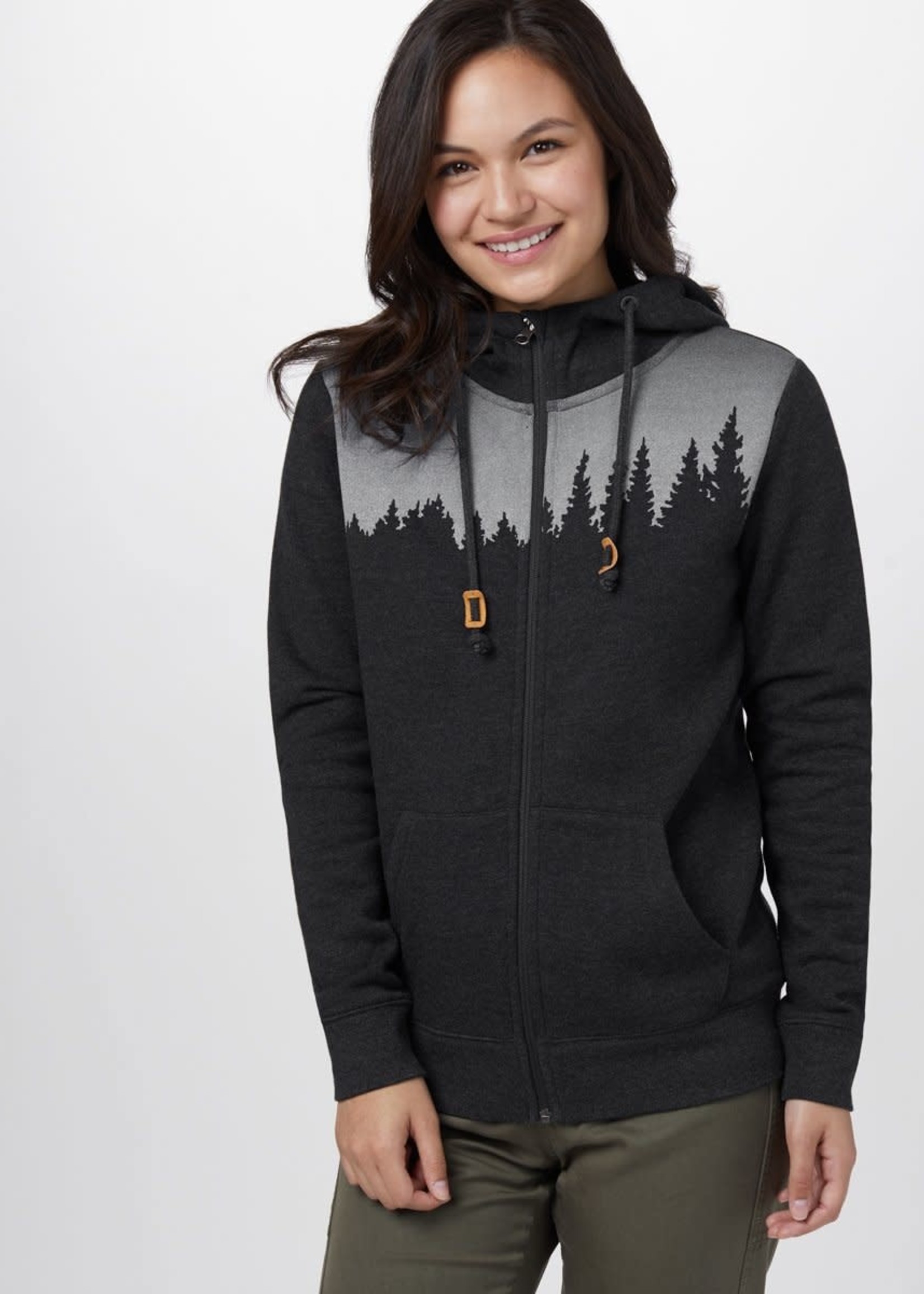 Ten Tree W JUNIPER ZIP HOODIE TCW1760