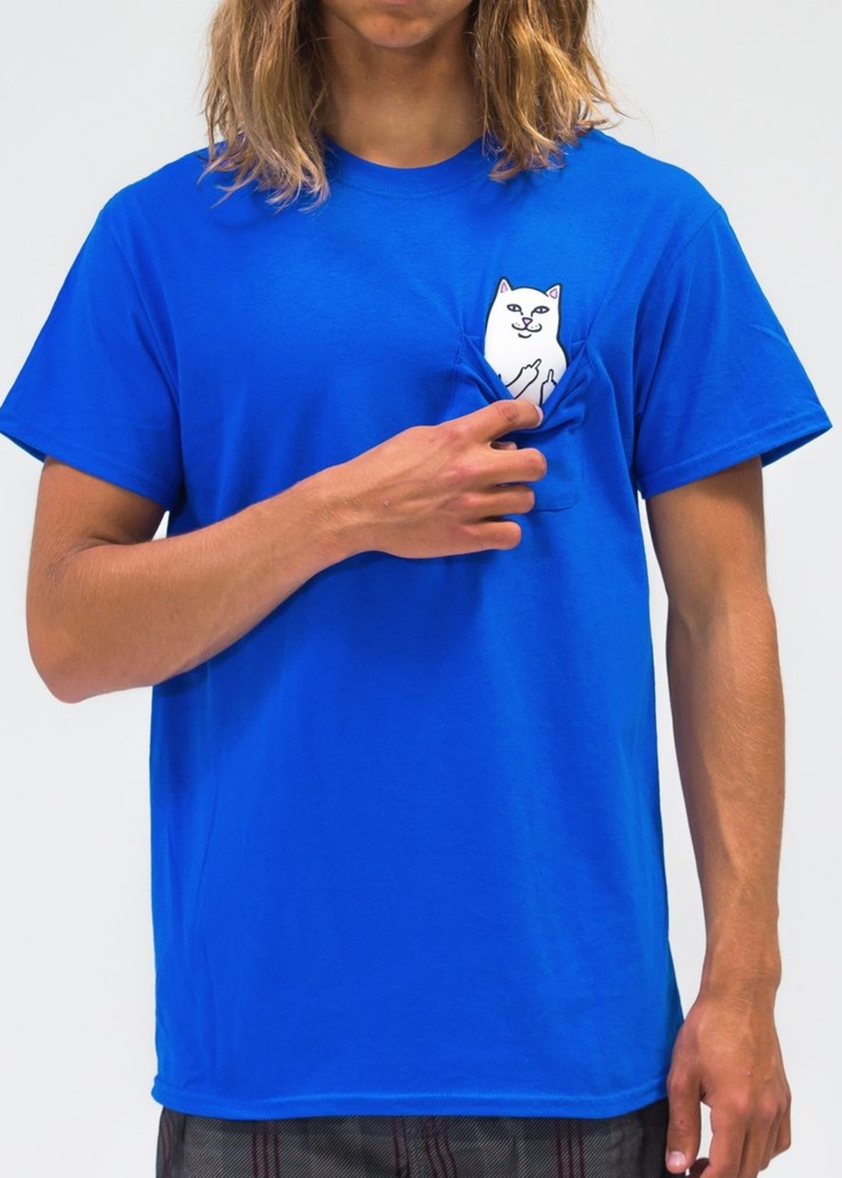 Ripndip - Lord Nermal Pocket Tee (Black) – RIPNDIP