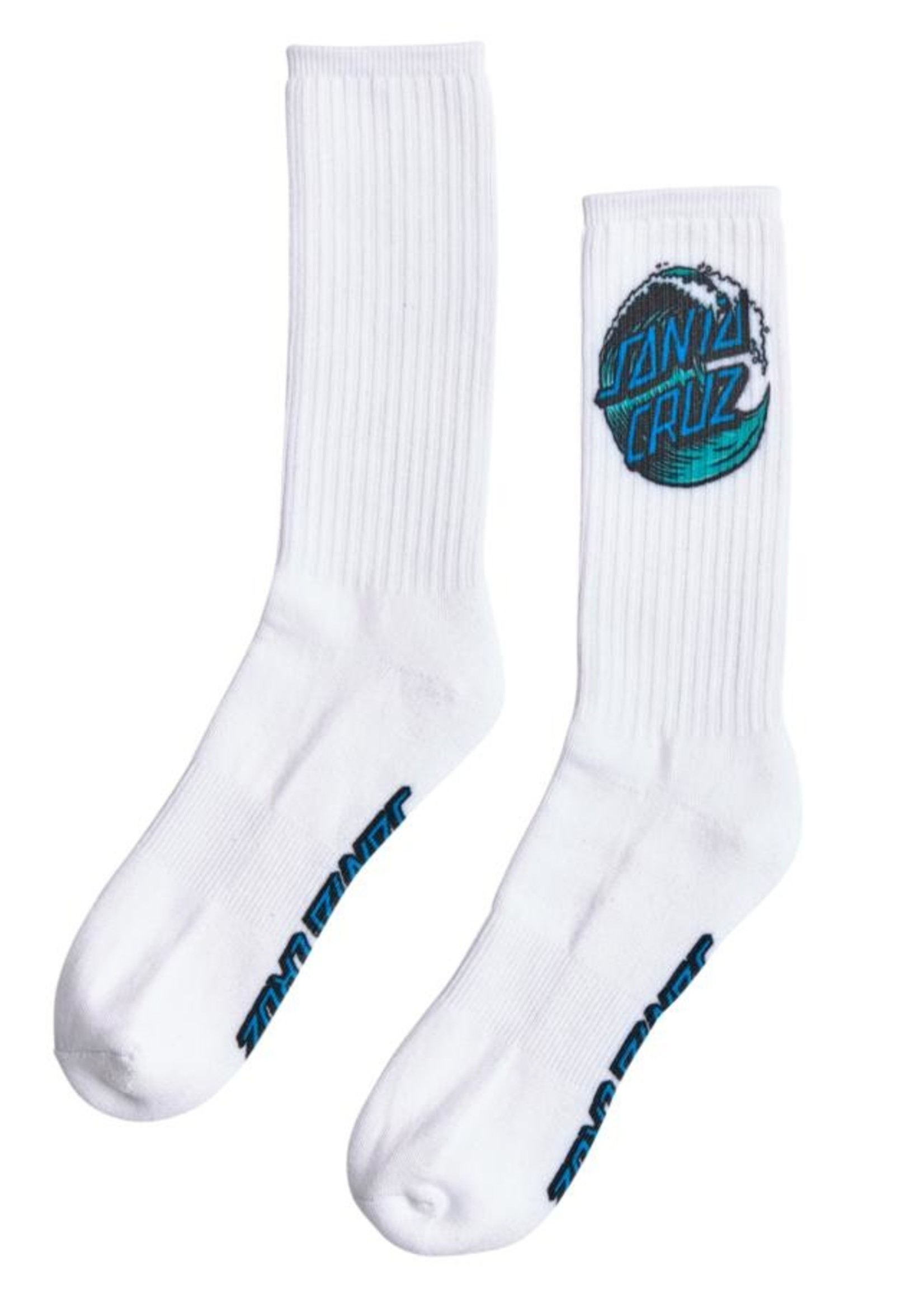 Santa Cruz SC MID CREW SOCKS WAVE DOT 44643008