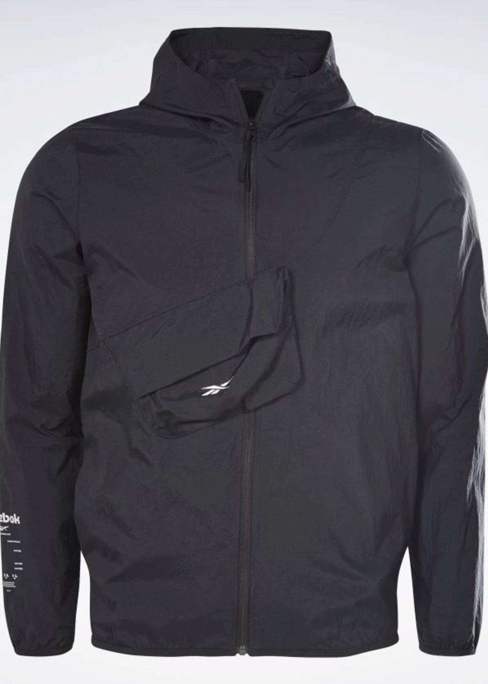 Buy Reebok Ts Performance Fz Hoodie Black Training Jacket online